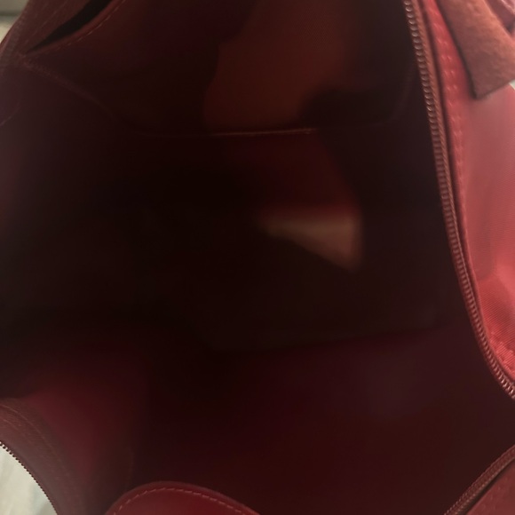 Longchamp Medium Red Tote Bag - Picture 7 of 7